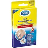 Mey İthalat Scholl 2in1 Hühneraugen Set Nasır Seti