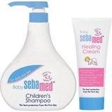 Mey İthalat Sebamed Bebe Şampuan 500 ml + Pişik Önleyici Krem 100 ml