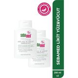 Mey İthalat Sebamed Likit Yüz ve Vücut Temizleyici, 200 ml x 2 Adet