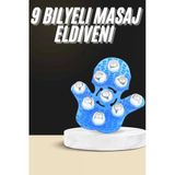 Mey Ithalat® Selülit Giderici Masaj Eldiveni 9 Bilyeli Palm Masaj Eldiven Tam Vücut