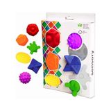 Mey İthalat Sensory Duyusal Bebek Topları: 6'lı Set | Her Topta Farklı Doku ve Renkler | Duyusal ve Zihinsel Gelişim | Banyo Topları | Havuz Için Uygun | Dişlik ve Banyo Oyuncağı | Bebek Montessori Oyuncağı - Çok Renkli