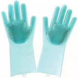 Mey İthalat® Sihirli Isıya Dayanıklı Silikon Çok Amaçlı Bulaşık Eldiven Fırçası Magic Gloves