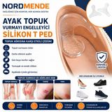 Mey İthalat® Silikon T Ped Ayak Topuk Vurmayı Önleyici Topuk Koruyucu