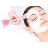 Mey İthalat® Silikon Yüz Temizleme Fırçası Ve Maske Uygulama Spatulası