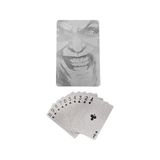 Mey İthalat Silver Joker Iskambil Kağıdı Kaygan Plastik Su Geçirmez Oyun Kağıdı CIN884SLV - Çok Renkli - Standart - Otomatik