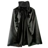 Mey İthalat Siyah Renk Yakalı Halloween Pelerini 90 Cm