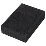 Mey İthalat Siyah Sihirli Temizlik Süngeri 10 cm x 7 cm x 2,5 cm
