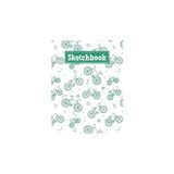 Mey İthalat Sketchbook: 8.5 x 11 Notebook For Creative Drawing And Sketching Activities With Unique Bicycle Themed Cover Design