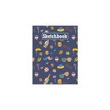 Mey İthalat Sketchbook: 8.5 x 11 Notebook For Creative Drawing And Sketching Activities With Usa Themed Cover Design