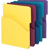 Mey İthalat Smead Organize Yukarı Genişleyen Slash Ceket, 2/5 Kesim Tab, 1 "genişletme, Mektup Boyutu, Çeşitli Renkler, Paket Başına 5 (75445)