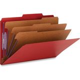 Mey İthalat Smead Safeshıeld Bağlantı Elemanları ile Basın Tahtası Sınıflandırma Dosya Klasörü, 3 Bölücü, 7,62 cm Genişletme, Yasal Boyut, Parlak Kırmızı, Kutu Başına 10 (19095)