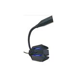 Mey İthalat Snopy SN-110M Siyah LED Işıklı USB Gaming Oyuncu Masaüstü Mikrofon
