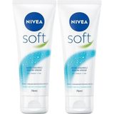Mey İthalat Soft Nemlendirici Bakım Kremi 75 Ml, Jojoba Yağı, E Vitamini, El Yüz Vücut, Yumuşak Cilt Hissi