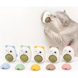 Mey İthalat Sogud Kedi Nanesi Oyuncağı - Duvara Yapışan 360° Dönen Catnip Topu - Kapaklı Kedi Otu Yalama Topu - Sevimli Hayvan Tasarımlı Interaktif Kedi Oyuncağı - Stok Durumuna Göre Renk Gönderilir - Çok Renkli