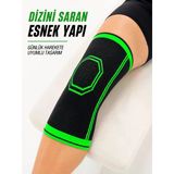 Mey İthalat® Sporcu Dizlik Esnek Örme Diz Koruyucu Nefes Alan Hafif Ve Konforlu Tasarım