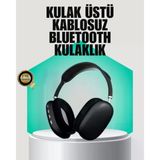 Mey İthalat® Stereo Ses Kaliteli Bluetooth Kulaklık | Katlanabilir Ve Ergonomik Tasarım