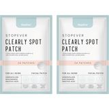 Mey İthalat Stopever Clearly Spot Patch, Sivilce Karşıtı Şeffaf Plaster 2'li Paket | Ultra Ince, Hidrokolloid + Niacinamide + Salicylic Asit Içerikli Akne Karşıtı Yüz Bandı | 48 Adet (2 x 24)