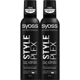 Mey İthalat Syoss Style Plex Saç Köpüğü, 250 ml x 2 Adet, Unisex