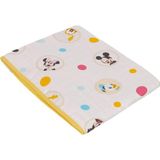 Mey İthalat Taç 1500187685 Disney Mickey Baby Pamuk Lisanslı Müslin Battaniye, Çok Renkli