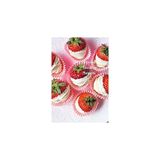 Mey İthalat Takribi 200 Adet Küçük Boy Pembe Truff Çikolata Kağıdı, Muffin Kek Kalıbı, Lokum Kağıdı 35X20 mm Doğum Günü Parti Dekorasyonu Için