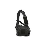 Mey İthalat Taktik Sling Cephane Çantası; 2-Banger Tabanca Çantası Crossbody Omuz Paketi, Stil 56180ABR, Siyah, Askılı Sırt Çantaları - Çok Renkli - Standart