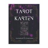 Mey İthalat Tarot Kartları Boyama Kitabı: Yetişkinler Için Küçük ve Büyük Arkana - Çok Renkli - Otomatik - Standart