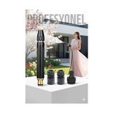Mey Ithalat® Tazyik Arttıran Bahçe Yıkama Sulama Hortum Başlığı Seti 3 Musluk Adaptörlü Güçlü Jet - Ölçü