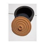 Mey İthalat Tencere, Orta Boy Toprak Güveç Kap (24 * 12 Cm) - 10 x 10 cm