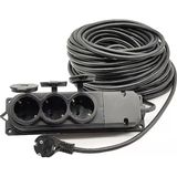 Mey İthalat® Topart 01558 20 Metre Grup Prizli Uzatma 3X2,5 Kablo