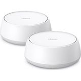 Mey İthalat Tp-Link Deco BE22 (2-Pack) | Wi-Fi 7 Mesh Sistemi | BE3600 Mbps | Fiber Uyumlu | Çift Bant | Aı-Roaming | 2 Adet Gigabit Port | 200 Cihaz | Wpa3 | Vpn | Mobil Uygulama ile Kolay Kurulum