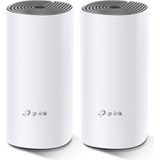 Mey İthalat Tp-Link Deco E4, AC1200 Tüm Evi Kapsayan Mesh 2'li Wifi Sistemi