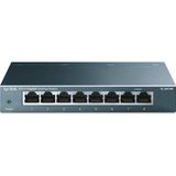 Mey İthalat Tp-Link TL-SG108, 8-Port 10/100/1000 Mbps Gigabit Ethernet Switch 5 V Harici Güç Adaptörü