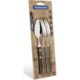 Mey İthalat Tramontina Churrasco 21103/690 Çorba Kaşığı (6lı Blister)