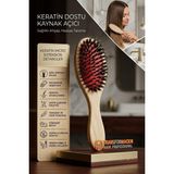Mey İthalat Transformacion Keratin Mikro Kaynak Saç Açma Fırçası Sağlıklı Ahşap 721412
