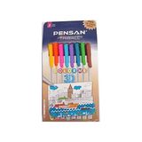 Mey İthalat Triball Color Me Tükenmez Kalem Seti, 1.0 Mm, 8'li - Çok Renkli - Standart - Otomatik
