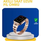 Mey Ithalat® Türkçe Destekli Akıllı Saat Suya Dayanıklı Çok Fonksiyonlu - Renkli - Standart