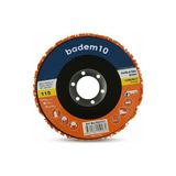 Mey İthalat Turuncu 115 mm Ahşap Metal Parlatma Diski Döküm Yüzeyler Için Pas Boya Sökücü Flap Disk - Çok Renkli - Standart