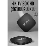 Mey İthalat® Tv Box Hd Çözünürlüklü 4 Çekirdekli 8 Gb Dahili Hafıza Android Uyumlu