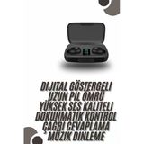 Mey İthalat® Tws Bluetooth Kulaklık 5.0 Bluetooth Bağlantılı Dokunmatik Kontrol Özelliği