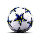 Mey İthalat Uefa Şampiyonlar Ligi Futbol Topu, 5 Numara, Halı Çim Saha ve Beton Zemin Için, Dikişli, Pompa Hediyeli - Çok Renkli