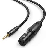 Mey İthalat Ugreen 3.5mm To Xlr Mikrofon Ses Kablosu Örgülü 2 Metre