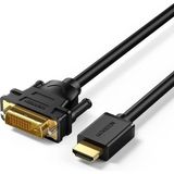 Mey İthalat Ugreen HDMI DVI 1080P Çift Yönlü Görüntü Aktarma Kablosu, 5 Metre