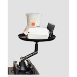 Mey Ithalat® Universal Araç Içi Bardaklık Tepsisi 9 Inç Yemek Alanı ve Telefon Standlı - Renkli