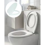 Mey İthalat® Universal Klozet Kapağı Kolay Montaj Kaydırmaz Alt Ped Dayanıklı Banyo Aksesuarı