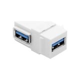 Mey İthalat USB 3.0 90 Derece Dişi-Dişi Bağlantı Konnektörü - Çok Renkli