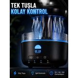 Mey İthalat USB Çalışan Denizanası Hava Nemlendirici 7 Renk RGB Aydınlatmalı Sessiz Buhar Makinesi