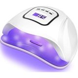 Mey İthalat Uv Kalıcı Oje Kurutma Makinesi, 45 Adet Led’li Hızlı Kurutma, LCD Ekranlı, Kalıcı Oje ve Protez Tırnak Kurutma, Güzellik Merkezi, Kuaför ve Ev Için Uygun Uv Kalıcı Oje Tırnak Kurutma Makinesi