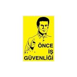 Mey İthalat Uyarı Levhası Önce Iş Güvenliği - Çok Renkli