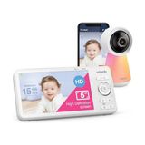 Mey İthalat Uyarlanabilir Gece Lambalı 5’’ Wi-Fi Görüntülü Bebek Monitörü - RM5756HD