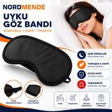 Mey Ithalat® Uyku Göz Bandı | Premium Işık Geçirmez Göz Maskesi